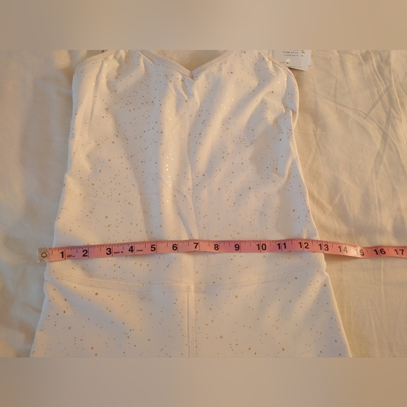 NWT Gold Ivory BEYOND YOGA Alloy Ombre Elevation Jumpsuit S Carbon38 Small HTF - Picture 5 of 11